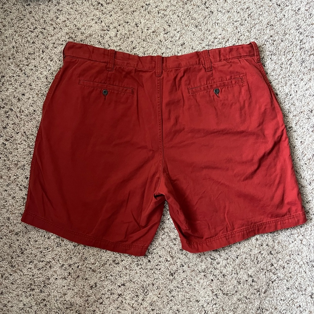 The Foundry Supply Co Chino Pants | Waist 48 | Red | 100% Cotton - Picture 11 of 13